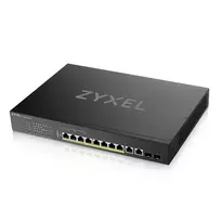 Zyxel XS1930-12HP-ZZ0101F tinklo komutatorius Valdomas L3 10G Ethernet (100/1000/10000) Maitinimas per Eternetą (PoE) Juoda
