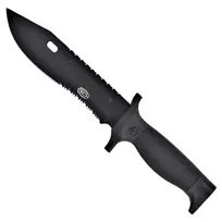 SCK 828-6 Juodas taktinis peilis