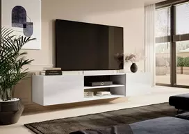 RTV spinta SLIDE 200K 200x40x37 cm visa blizgi balta