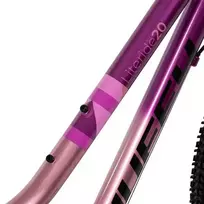 Dviratis „Huffy Literide Alu“ 20 colių, rausvai violetinis (23015W)