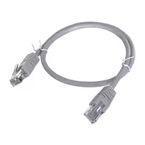 Gembird PP12-0.5M tinklo kabelis Pilka 0,5 m Cat5e