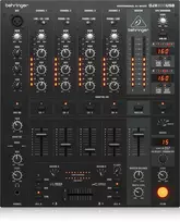 Behringer DJX900USB - Profesionalus 5 kanalų DJ mikšerinis pultas su „INFINIUM“ „beprisilietimo“ VCA kryžminiu perjungikliu, pažangiais skaitmeniniais