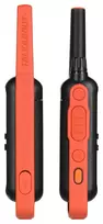 Motorola T82 Twin Pack Walkie Talkie 16 kanalų Juoda, oranžinė