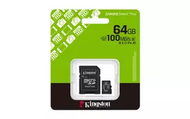 Kingston Technology Canvas Select Plus Gen3 64GB MicroSDXC UHS-I Klasės 10