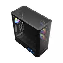 MODECOM kompiuterio korpusas Volcano AQ400 ARGB Midi Juoda