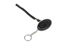 Asmeninis žadintuvas GUARD SCORPION sirena 120 dB LED žibintuvėlis Juoda (YC-003-BL)