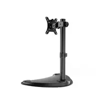 Gembird MS-D1ST-04 monitoriaus stalo stovas (pasukamas, pakreipiamas, pasukamas), 13–32 colių, juodas