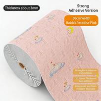 3D Lipnios Cartoon Putplasčio Sienų Plokštės Tapetai Vaikų Kambariui Minkštas DIY Plytų Sienos Lipdukas Atsparus Vandeniui ir Drėgmei Namų Dekoras 10m length * 0.5m width beige