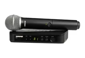 Shure BLX24E/PG58-H8E - Belaidė vokalinė sistema su PG58 mikrofonu