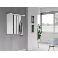 Topeshop OPAL WIESZAK BIEL drabužių pakaba Balta