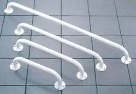 Turėklai, metalinė vonios kambario rankena 30cm