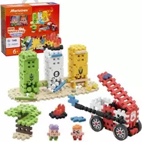 Marioinex Mini Waffle City statybiniai blokai Gaisrininko veikla, 148 dalys