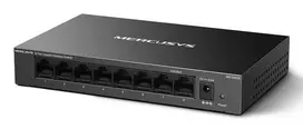 Mercusys MS108GS tinklo komutatorius Ne-valdomas Gigabit Ethernet (10/100/1000) Juoda