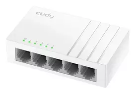 Cudy GS105U tinklo komutatorius Ne-valdomas Gigabit Ethernet (10/100/1000) Balta