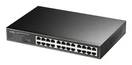 Cudy GS1024 tinklo komutatorius Ne-valdomas Gigabit Ethernet (10/100/1000) Juoda