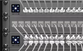 Ubiquiti UACC-Cable-Patch-EL-3M-W tinklo kabelis Permatomas, Balta Cat6