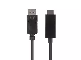 Lanberg CA-DPHD-11CC-0030-BK kabelių lizdinio / kištukinio jungčių tipo keitiklis DisplayPort HDMI Juoda