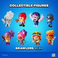 BRAWL STARS S1 FIGURES - 8 PACK DELUXE BOX VER.C