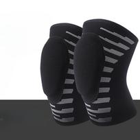 Kids Knee Pads for Running Football Roller Skating Anti Slip Protective Gear with Comfortable Fit L black