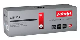 Activejet ATH-35N tonerio kasetė (vietoj HP 35A CB435A, Canon CRG-712; Supreme; 1500 puslapių; juoda)