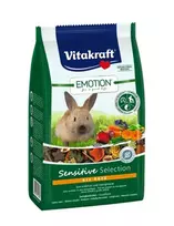 VITAKRAFT EMOTION Sensitive sausas triušių maistas - 600 g
