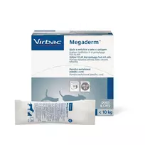 VIRBAC Megaderm riebalų rūgštys stiprinančios odą ir kailį - papildai šunims ir katėms - 28x4ml