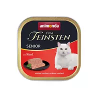 ANIMONDA Vom Feinsten Senior Beef - šlapias kačių maistas - 100g