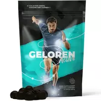 GELOREN Active Blackberry - guminukai žmonėms sąnariams su kolagenu ir vitaminu c - 3 vnt.