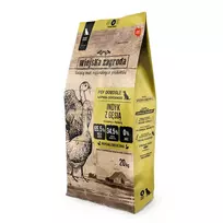 WIEJSKA ZAGRODA Turkey with goose M - sausas maistas šunims - 20kg