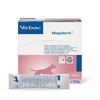 VIRBAC Megaderm riebalų rūgštys stiprinančios odą ir kailį - papildai šunims - 28x8ml