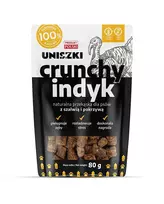 UNISZKI Traškus Kalakutas su Šalaviju ir Dilgėlėmis - Skanėstas šunims - 80g