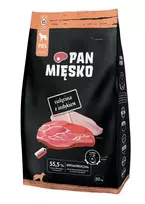 PAN MIĘSKO Veal with turkey XS - sausas maistas šunims - 20kg
