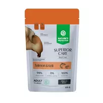 NATURE'S PROTECTION Superior Care Red coat Salmon&Krill - drėgnas ėdalas šunims - 85g