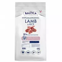 BALTICA Nutraceutic Hypoallergenic L/XL Lamb with rice - sausas maistas šunims - 12kg