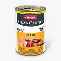 ANIMONDA GranCarno Adult Turkey - šlapias maistas šunims - 400g