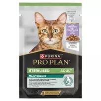 PURINA Pro Plan Sterilised Adult Maintenance Turkey in jelly - šlapias kačių maistas - 85g