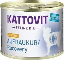 KATTOVIT Feline Diet Aufbaukur Recovery - šlapias kačių maistas - 185g