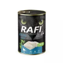 RAFI Cat Adult with cod - šlapias kačių maistas - 400g