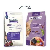 BOSCH Sanabelle Life Adult with ostrich & blueberries - sausas kačių maistas - 8kg
