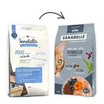 BOSCH Sanabelle Life Adult Trout with blueberries - sausas kačių maistas - 8kg