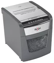 Rexel Optimum AutoFeed+ 50X dokumentų naikiklis Kryžminis 55 dB 22 cm Juoda, Pilka