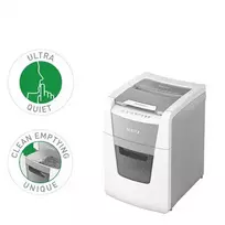 Leitz 80110000 dokumentų naikiklis Kryžminis 22 cm Pilka, Balta