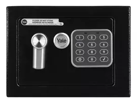 „Yale YSV/170/DB2“ laisvai pastatomas 3,8 l plieninis juodas seifas