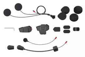 Sena SPIDER-ST1-A01 Interkomo su įmontuotais mikrofonais ir garsiakalbiais montavimo rinkinys Juoda