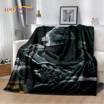 Elden Ring Žaidėjas 3D Spausdinamas Minkštas Pliušinis Antklodė, Flanelinis Antklodė Mesti Antklodę Svetainei Miegamajam Lovai Sofai Iškylai Dangalas 75x90cm gray