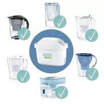 Brita MX+ Pro Pure Performance filtras 3 vnt.