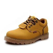 Nauji vyriški odiniai batai Originalūs britiški vyriški darbiniai batai Klasikiniai aulinukai Odiniai laisvalaikio batai Sapatos Para Hombre 38 brown