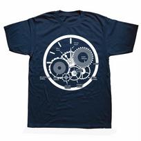Juokingi laikrodžiai Laikrodininko Marškinėliai Streetwear Trumpomis Rankovėmis Gimtadienio Dovanos Unisex Drabužiai Mada Aukštos Kokybės Marškinėliai 3XL blue