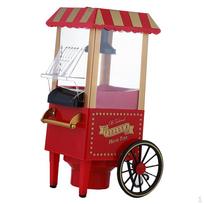 Home Carnival Popcorn Maker Retro Machine For Plug beige