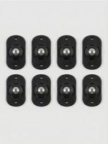 Sinsay - Lipnūs baldų ratukai 8 pack - juoda